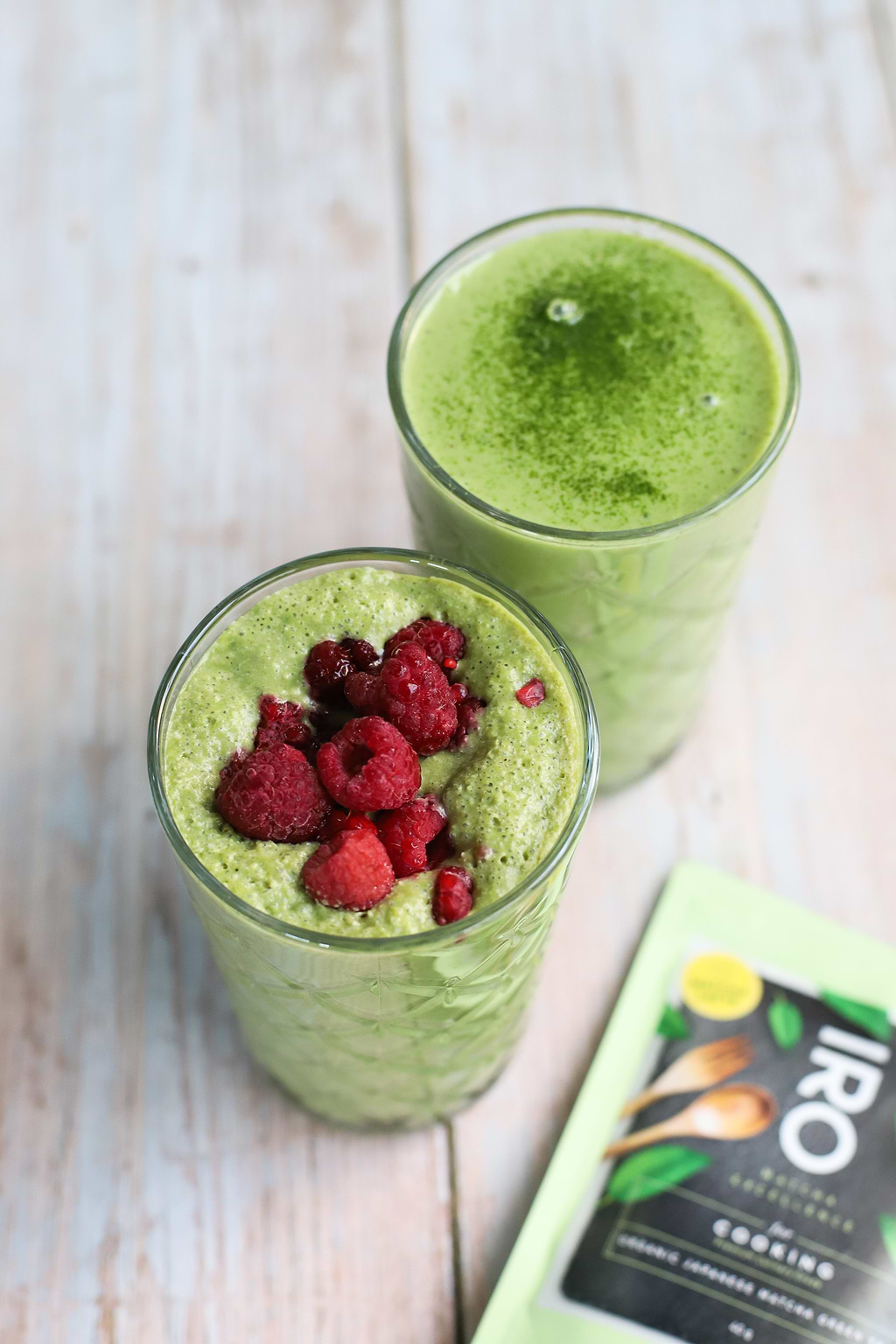 Smoothie au matcha pre-workout